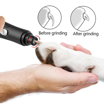 Rechargeable Pet Nail Grinder - Animal Nail Clippers