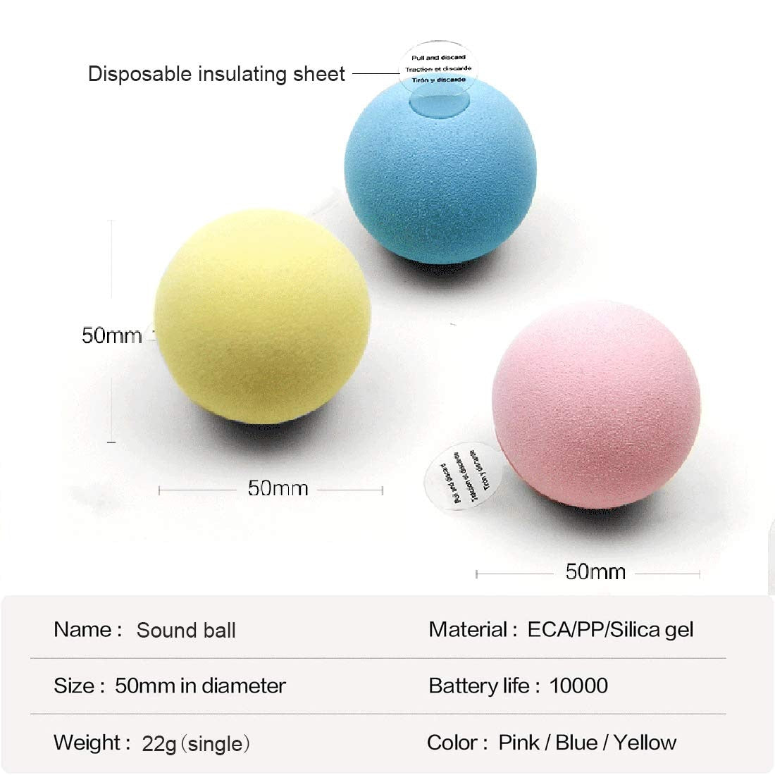 Smart Cat Toys Interactive Ball