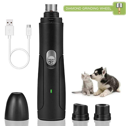 Rechargeable Pet Nail Grinder - Animal Nail Clippers