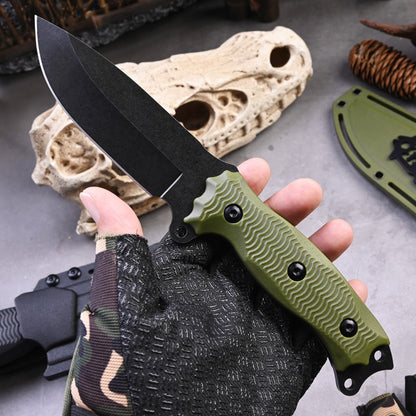 A3 High Hardness Outdoor Multifunctional Portable Knife Straight Hunting Knives Camping and Hiking Tool Knife