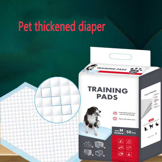 Pet Training Pads - Thickened Deodorized Super Absorbent Urine Pad